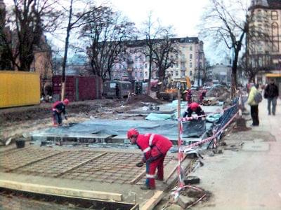 Budowa trasy tramwajowej na Rataje #PoznańBudowa