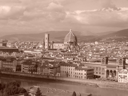 Florencja z placu Michała Anioła