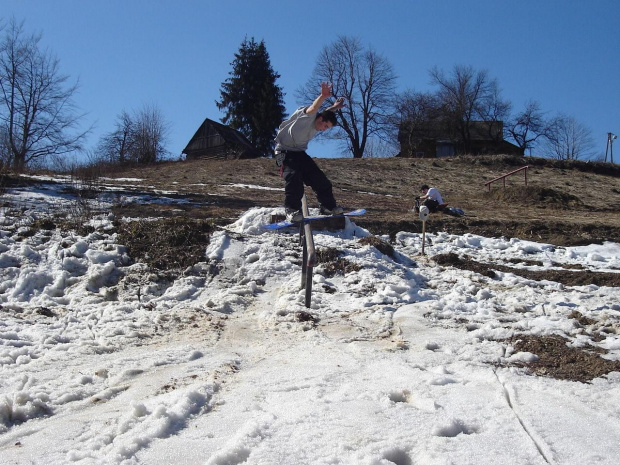 nose slide over rail