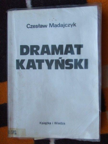 Czesław Madajczyk - Dramat katyński #książka #książki #lektura #lektury #biblioteka #Madajczyk