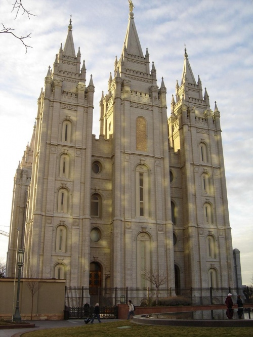 Główna świątynia mormonów sfotografowana przez jedną z moich Przyjaciółek